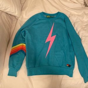 Aviator Nation Blue Lightning Sweatshirt/Pullover